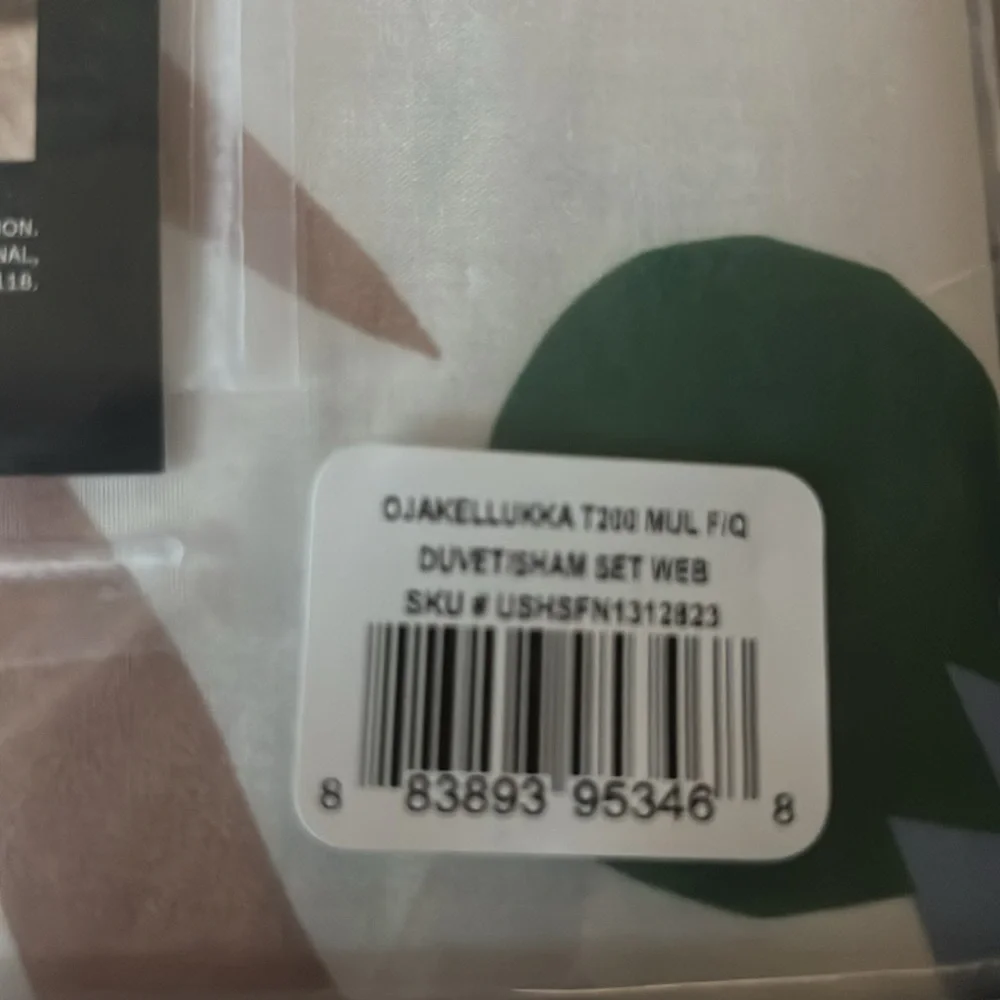 NEW Marimekko Ojakellukka KING Duvet w/2 shams.Reversible RARE NO OFFERS - Picture 2 of 12